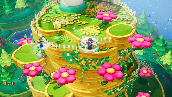 twirling to the top of the pillar