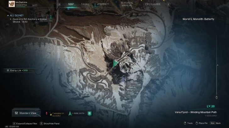 Once Human Firedust Monolith Danger Zone Gear Crate Map