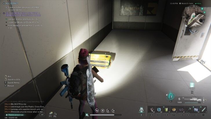 Once Human Firedust Monolith Danger Zone Weapon Crate