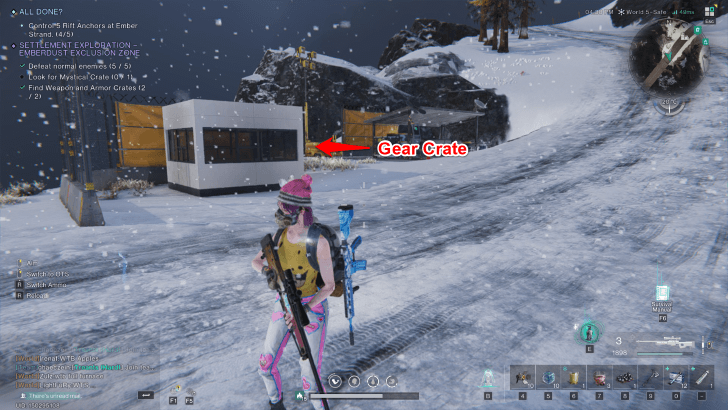 Once Human Firedust Monolith Danger Zone Gear Crate