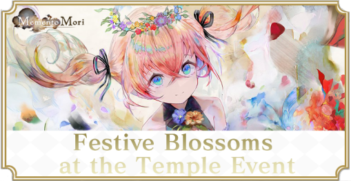 Festive Blossoms at the Temple Event