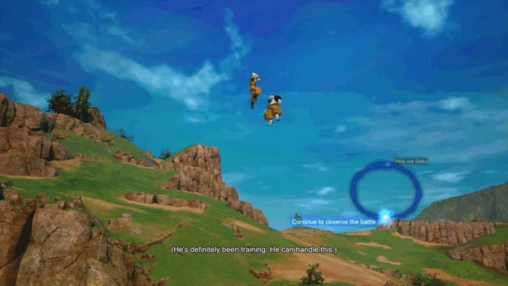 Dragon Ball Sparking Zero Continue to Observe the Battle