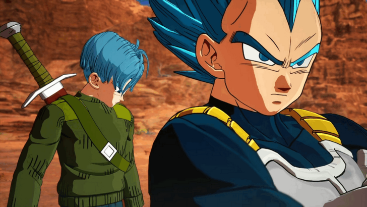 Dragon Ball Sparking Zero Trunks vs Vegeta