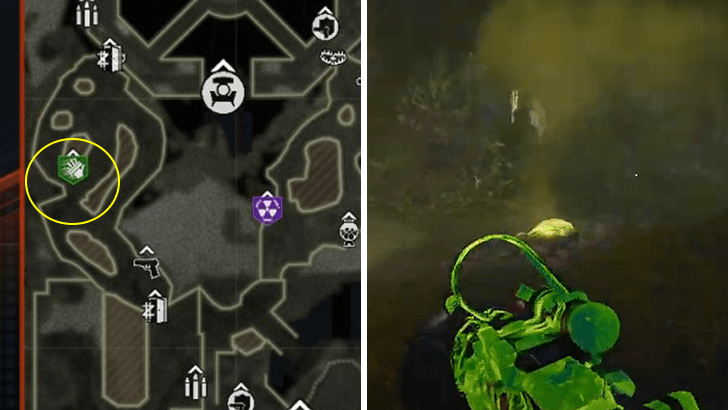 Destroy the Spores at the Speed Cola Area