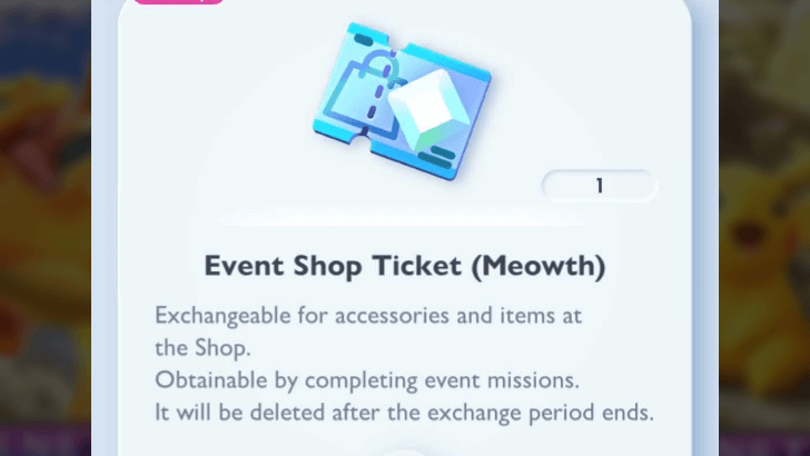 Pokemon TCG Pocket - Event Shop Ticket