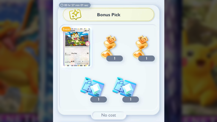 Pokemon TCG Pocket - Bonus Wonder Picks
