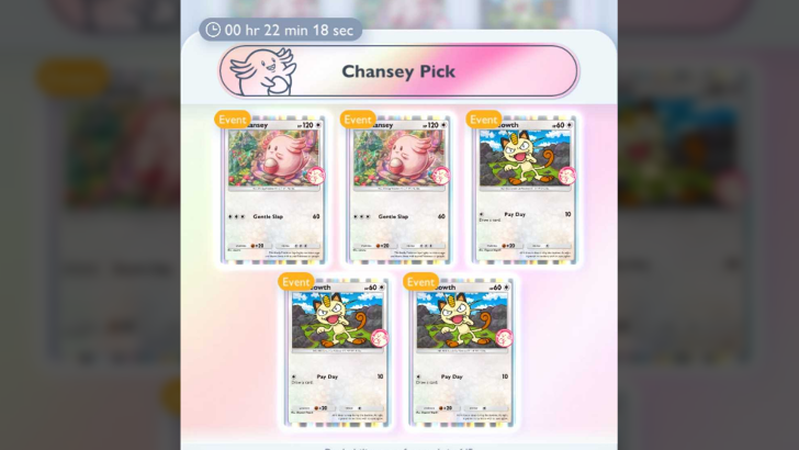 Pokemon TCG Pocket - Chansey Wonder Picks