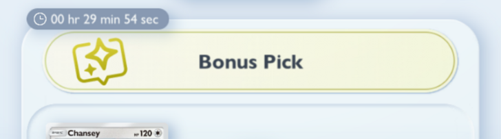 Bonus Pick Countdown Timer