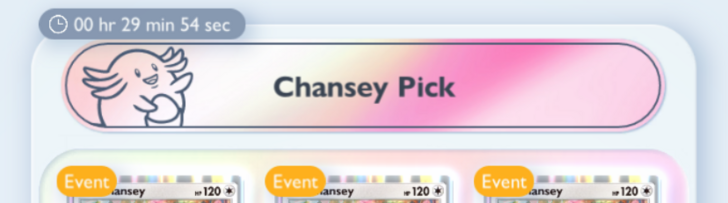 Chansey Pick Countdown Timer