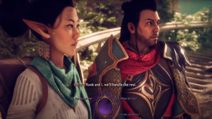 Echoes of The Past - Flirt Option