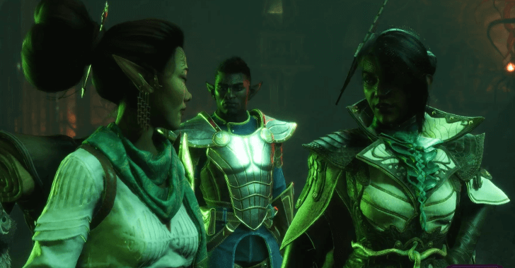 Bellara and Neve Deciding Who Should Destroy the Ward