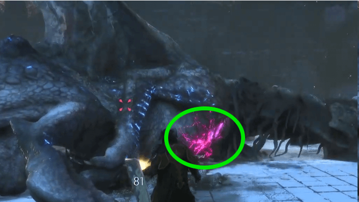 Attack the Glowing Spots