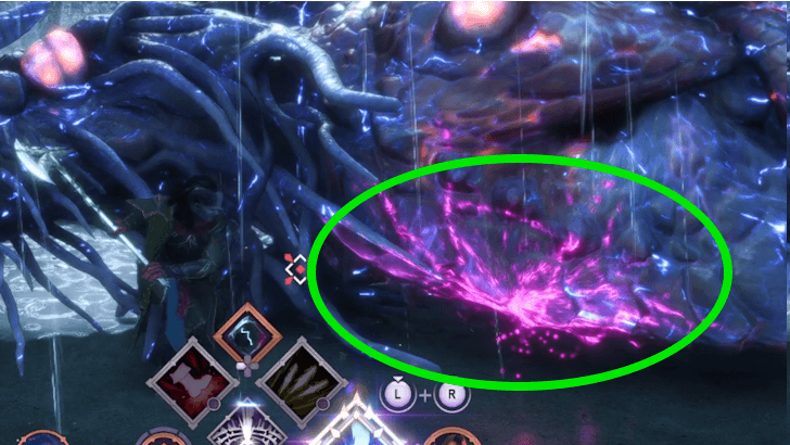 Attack the Glowing Spots Minrathous