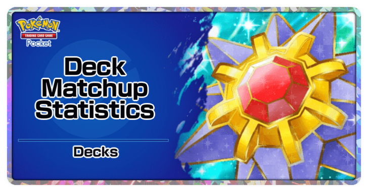 Pokemon TCG Pocket - Deck Matchup Statistics