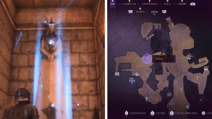 Dragon Age: The Veilguard - Crossroads Evanuris Altar 1 Location