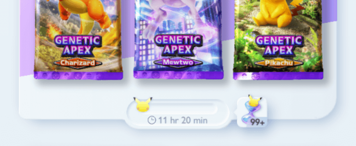 Pack Stamina Timer on the Home Screen