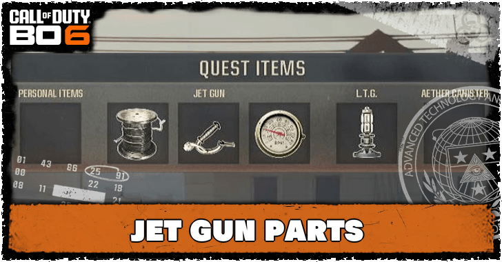 BO6 Jet Gun Parts