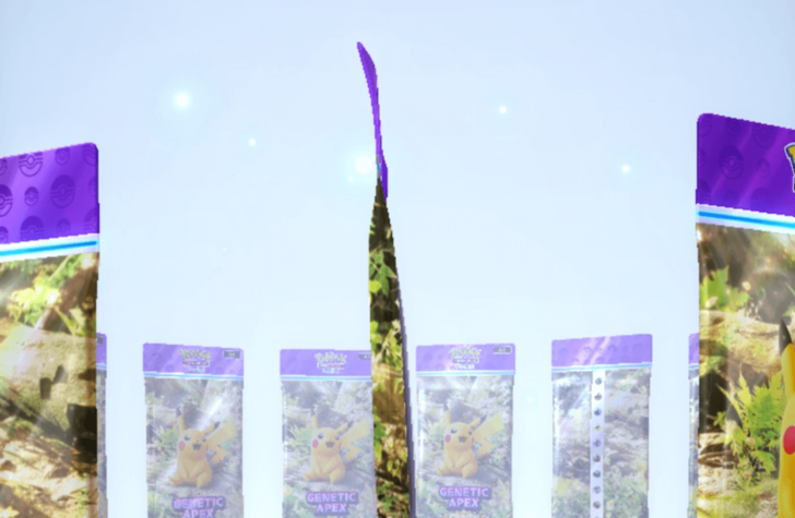 Pack Corner close-up - Pokemon TCG Pocket