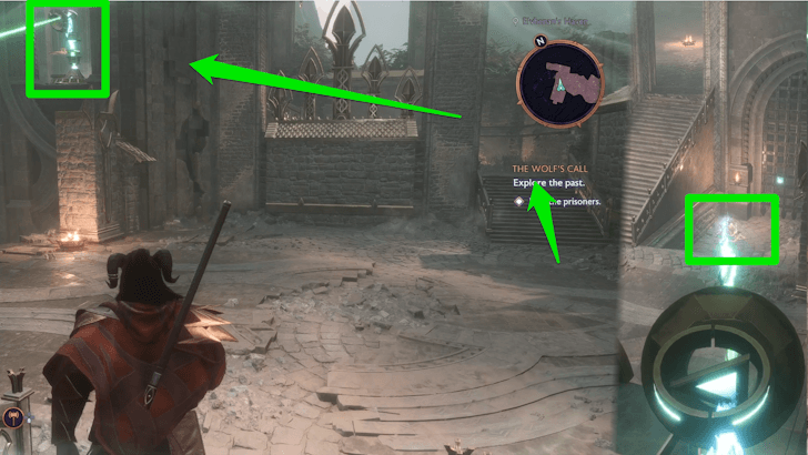 Activate the Right Lower Gate Lock