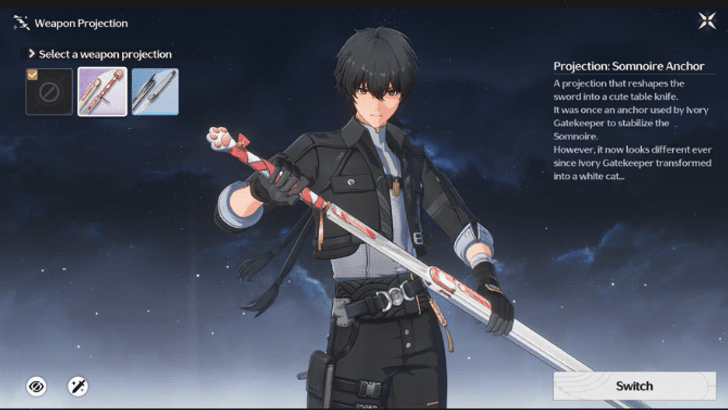 Wuthering Waves - Weapon Projection