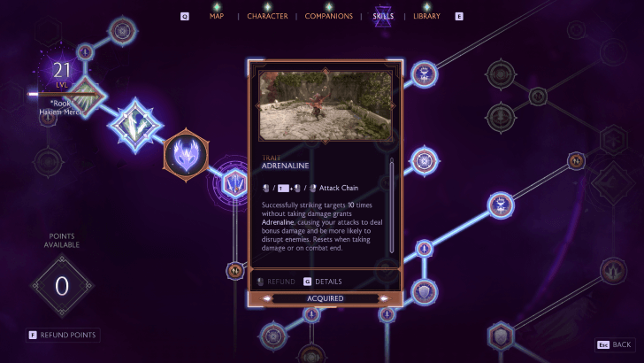 Duelist - Adrenaline Buff