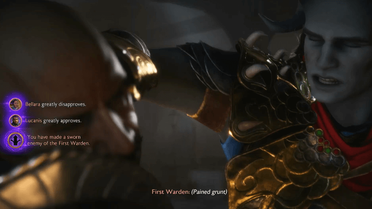 Rook Punching the First Warden