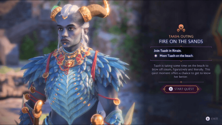 Fire On the Sands - Join Taash on Rivain