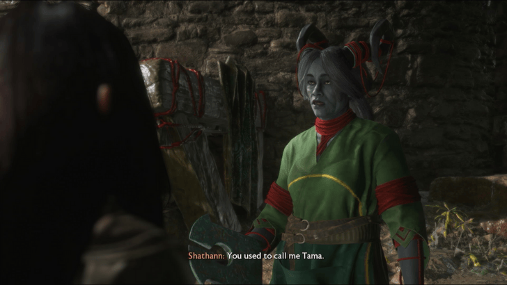 Fire On the Sands - Taash Speaking to Mother