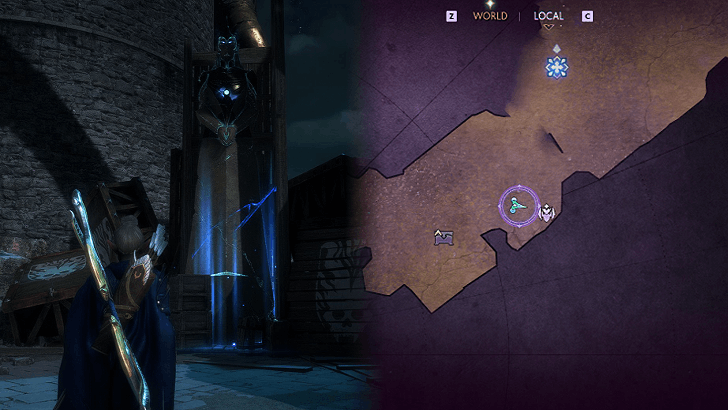 Dragon Age: The Veilguard - Hossberg Wetlands Evanuris Altar 1 Location