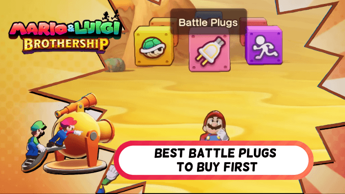 Mario and Luigi Brothership Best Battle Plugs to Buy First