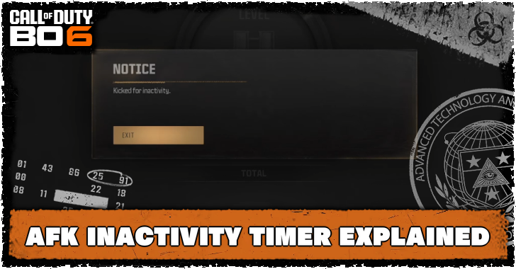 Black Ops 6 - AFK Inactivity Timer Explained