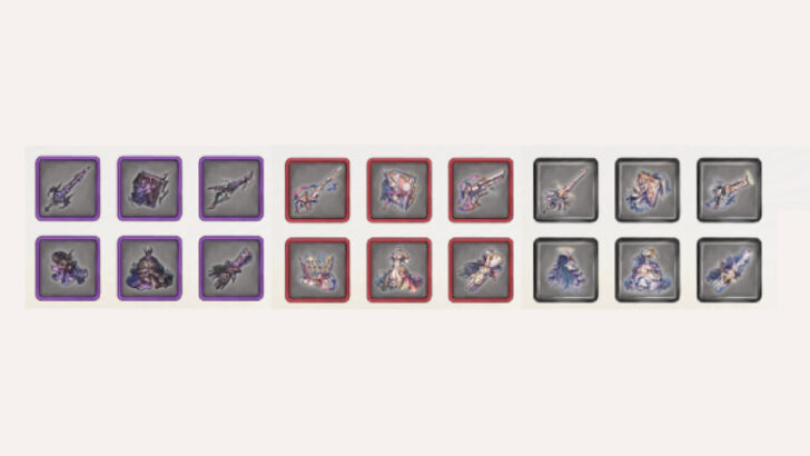 Gear Sets of MementoMori - Gundam UCE