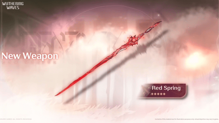 WuWa - Red Spring Weapon