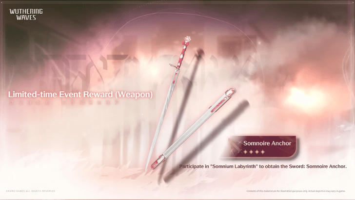 WuWa - Somnoir Anchor Weapon
