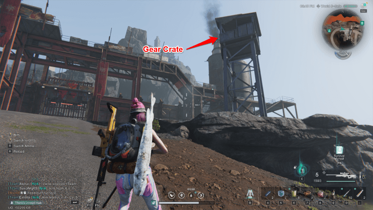 Once Human Fire Throat Fortress Gear Crate