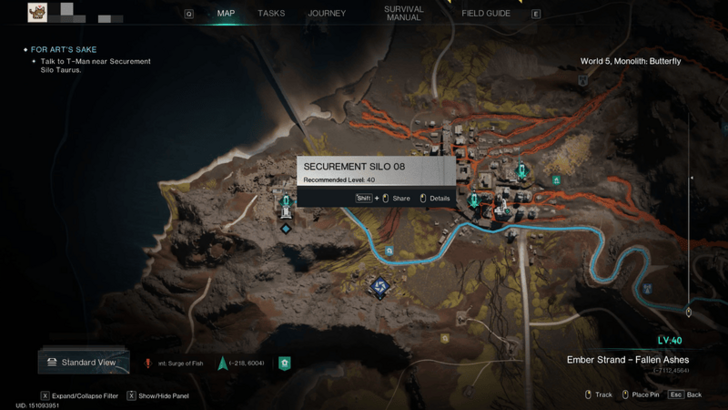 Once Human - Securement Silo 08 Location Way of Winter