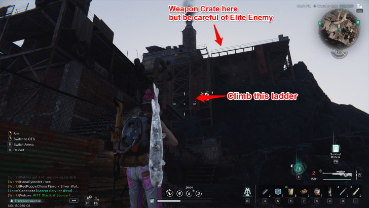 Once Human Fire Throat Fortress Weapon Crate