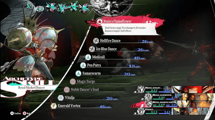 Metaphor ReFantazio - Use Fire and Ice