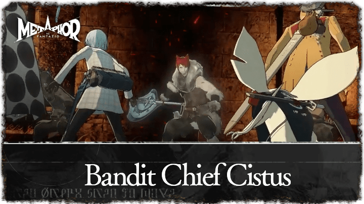 Metaphor ReFantazio - Bandit Chief Cistus Banner