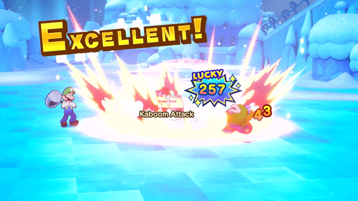 Landing a Lucky rating