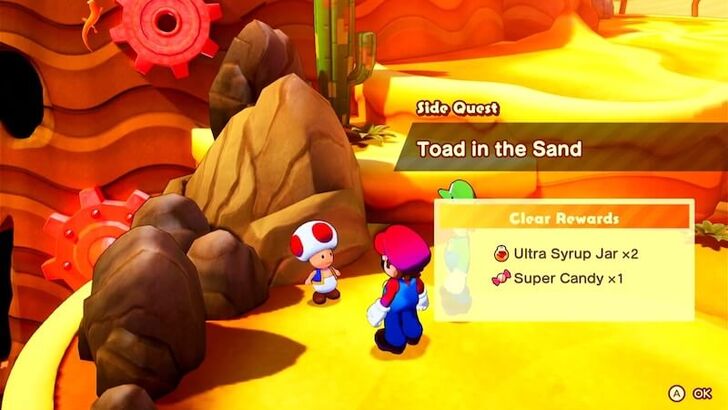 Toad in the Sand