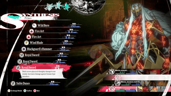 Metaphor ReFantazio - Use Royal Sword or Slash