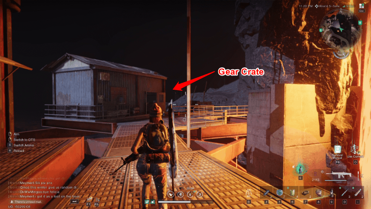 Once Human Fire Throat Fortress Gear Crate