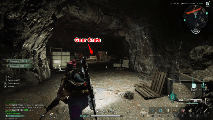 Once Human Fire Throat Fortress Gear Crate