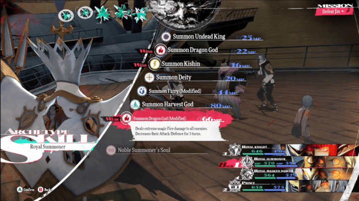 Metaphor ReFantazio - Jin the Charlatan - Tip 2