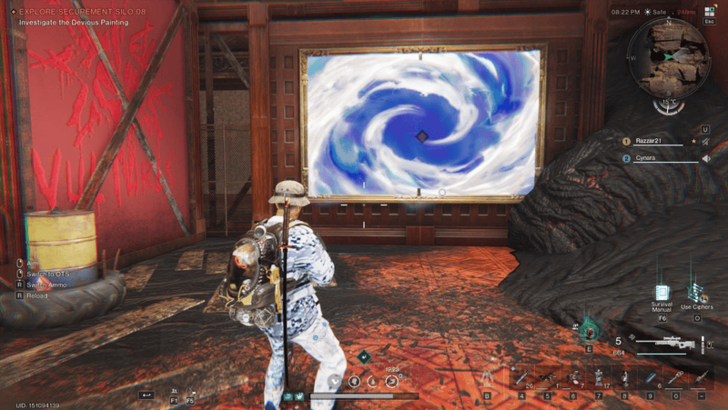 Once Human - Securement Silo 08 Way of Winter Swirling Painting