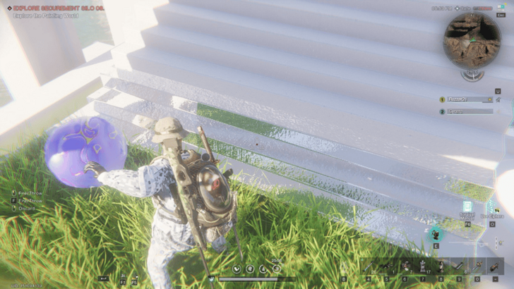 Once Human - Securement Silo 08 Transparent Stairs