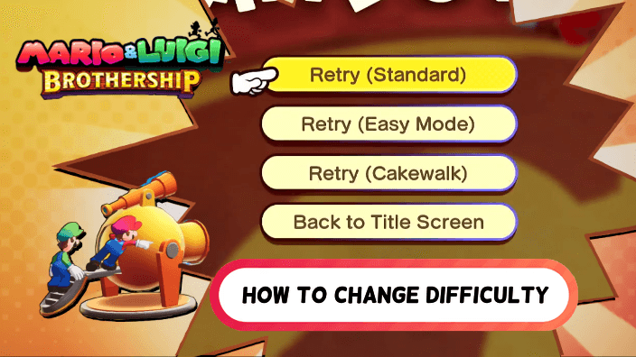 Brothership How to Change Difficulty
