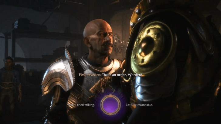 Reason with or Knock out the First Warden