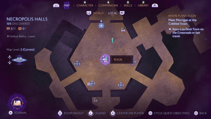 Dragon Age: The Veilguard - The Mourn Watch Location - Necropolis Halls